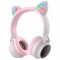 Наушники TWS (полностью беспроводные) Hoco W27 Cat Ear Wireless Headphones Grey